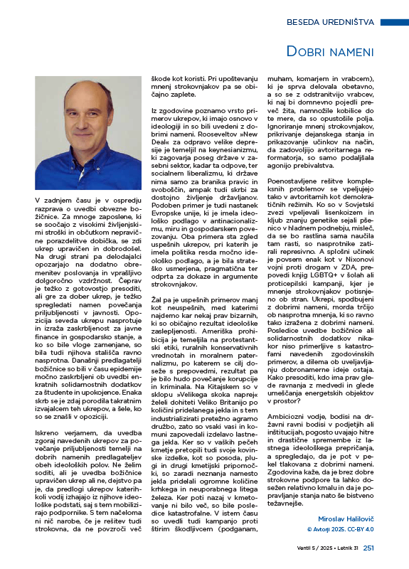 uvodnik 5-25-min Ventil - Volume 31 / 2025 / 3 / June